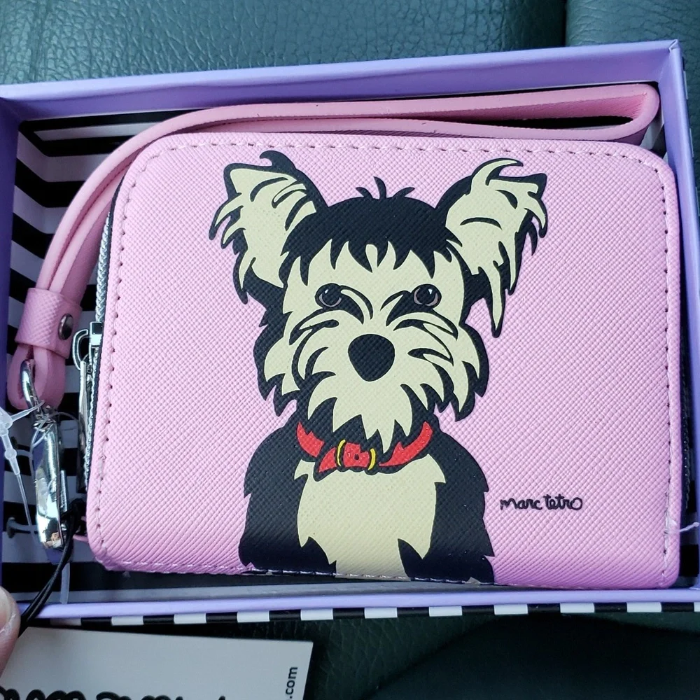 Yorkshire terrier graphic wallet